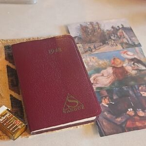 Sandoz 1948 Albert Hoffman Sandoz Notebook W/ Handwritten Notes, Sheets & Ampule